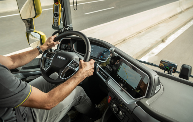 Ansicht DAF Truck Fahrerkabine