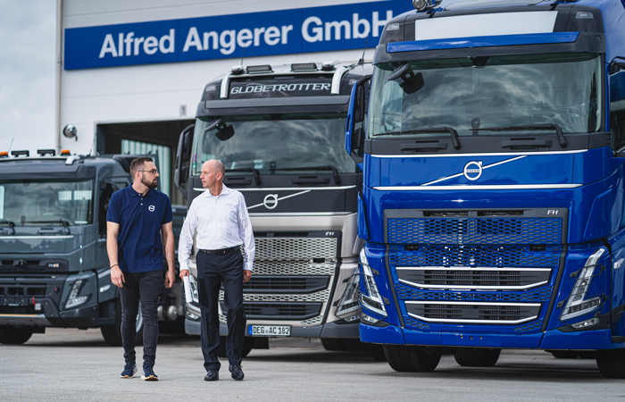 Verkaufsgespräch Nutzfahrzeuge Angerer
