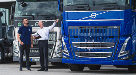 Verkaufsgespräch Nutzfahrzeuge